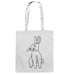 Hase - Baumwolltasche Taschen Tier-Shirts.com White ca. 38x42