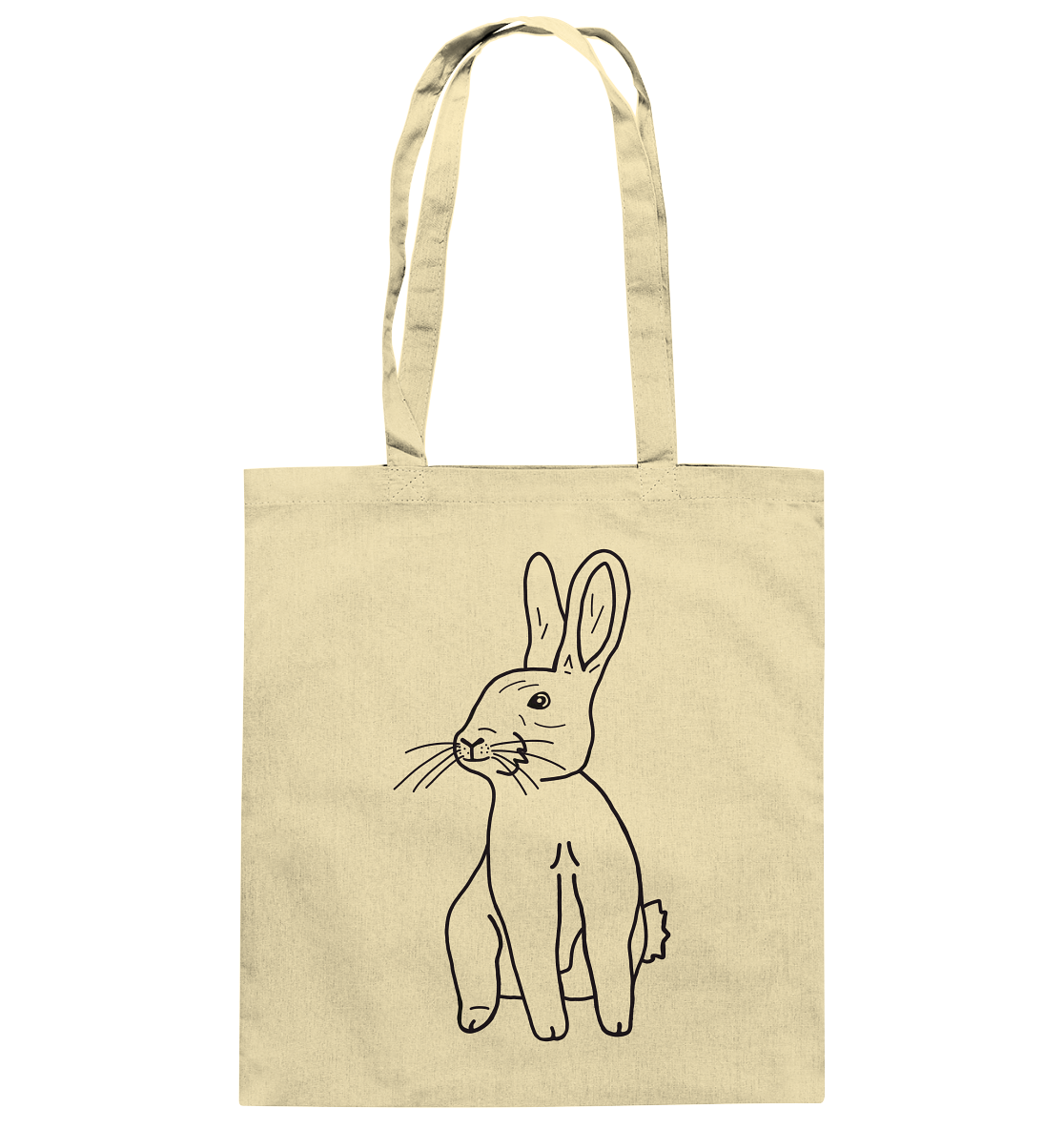 Hase - Baumwolltasche