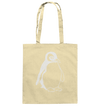 Pinguin weiß - Baumwolltasche Einkaufstasche Tier-Shirts.com Natural ca. 38x42