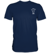 Giraffe weiß - Classic T-Shirt Unisex Unisex-Shirts Tier-Shirts.com French Navy S