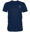 Löwe weiß - Classic T-Shirt Unisex Unisex-Shirts Tier-Shirts.com French Navy S