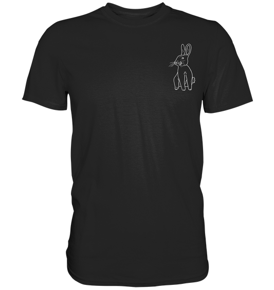 Hase weiß - Classic T-Shirt Unisex