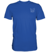 Katze weiß - Classic T-Shirt Unisex Unisex-Shirts Tier-Shirts.com Bright Royal S