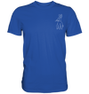 Hase weiß - Classic T-Shirt Unisex Unisex-Shirts Tier-Shirts.com Bright Royal S