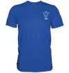 Giraffe weiß - Classic T-Shirt Unisex Unisex-Shirts Tier-Shirts.com Bright Royal S