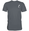 Pinguin weiß - Classic T-Shirt Unisex Unisex-Shirts Tier-Shirts.com Convoy Grey S