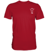 Giraffe weiß - Classic T-Shirt Unisex Unisex-Shirts Tier-Shirts.com Classic Red S