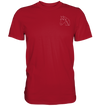 Pferd weiß - Classic T-Shirt Unisex Unisex-Shirts Tier-Shirts.com Classic Red S