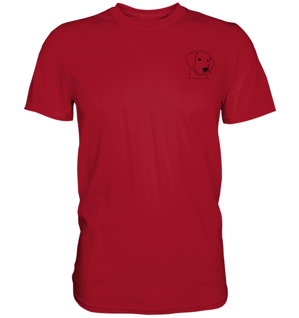 Hund Schlappohr - Classic T-Shirt Unisex Unisex-Shirts Tier-Shirts.com Classic Red S