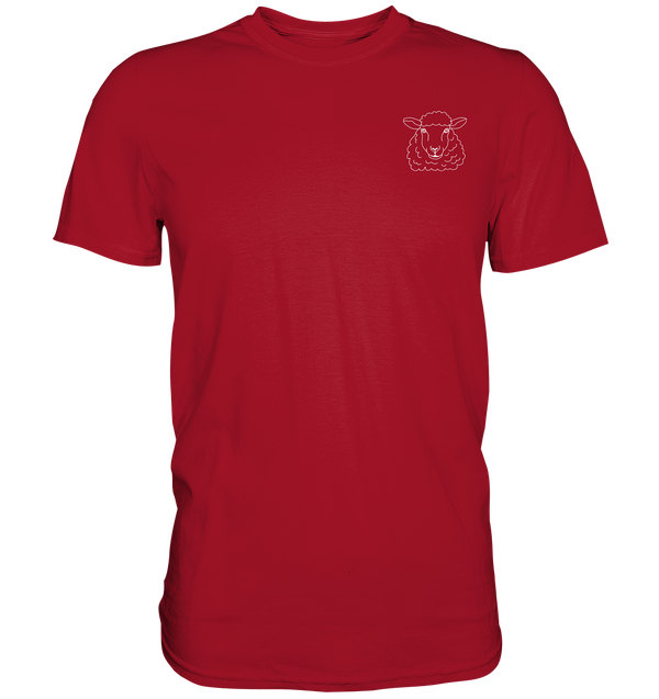 Schaf weiß - Classic T-Shirt Unisex Unisex-Shirts Tier-Shirts.com Classic Red S