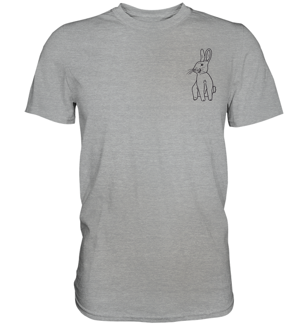 Hase - Classic T-Shirt Unisex Unisex-Shirts Tier-Shirts.com Light Oxford (meliert) S