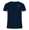 Löwenpaar weiß - Organic T-Shirt Kinder T-Shirts Kinder Tier-Shirts.com French Navy 98/104 (3-4)