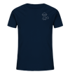 Affenbaby weiß - Organic T-Shirt Kinder T-Shirts Kinder Tier-Shirts.com French Navy 98/104 (3-4)