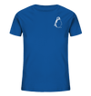 Pinguin weiß - Organic T-Shirt Kinder T-Shirts Kinder Tier-Shirts.com Royal Blue 98/104 (3-4)