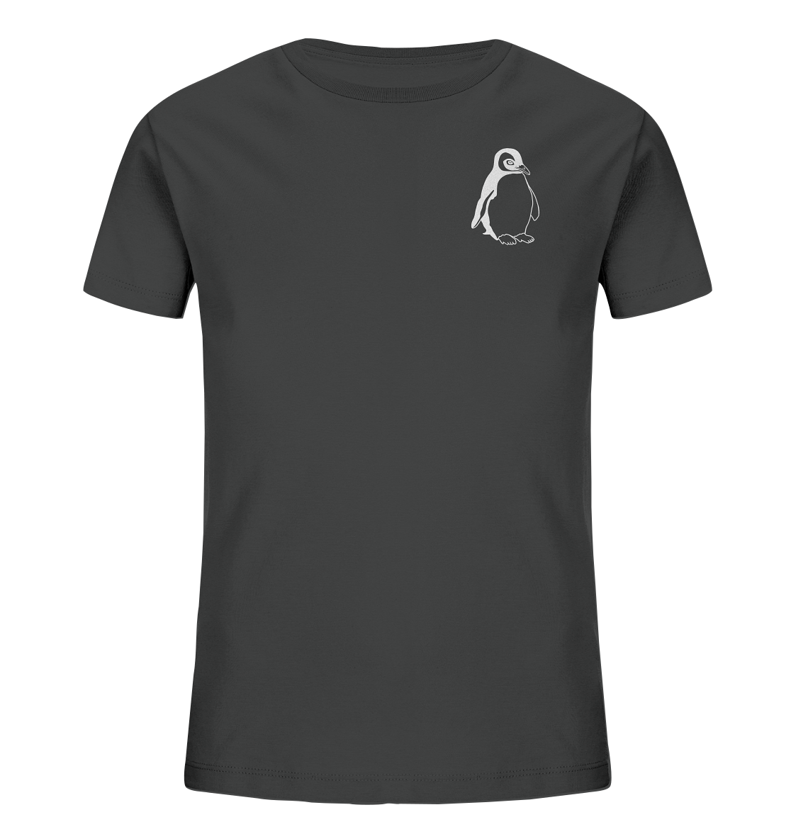 Pinguin weiß - Organic T-Shirt Kinder