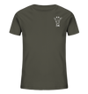 Giraffe weiß - Organic T-Shirt Kinder