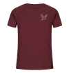 Papagei weiß - Organic T-Shirt Kinder T-Shirts Kinder Tier-Shirts.com Burgundy 98/104 (3-4)