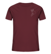 Roter Panda weiß - Organic T-Shirt Unisex Unisex-Shirts Tier-Shirts.com Burgundy 98/104 (3-4)