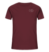 Löwenpaar weiß - Organic T-Shirt Kinder T-Shirts Kinder Tier-Shirts.com Burgundy 98/104 (3-4)