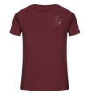 Hund Schlappohr weiß - Organic T-Shirt Kinder T-Shirts Kinder Tier-Shirts.com Burgundy 98/104 (3-4)