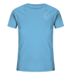 Löwe weiß - Organic T-Shirt Kinder T-Shirts Kinder Tier-Shirts.com Aqua Blue 98/104 (3-4)