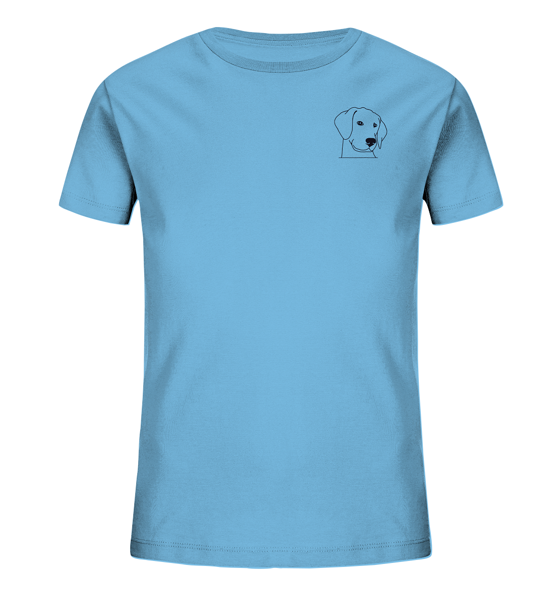 Hund Schlappohr - Organic T-Shirt Kinder - Tier-Shirts.com