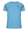 Pferd schwarz - Organic T-Shirt Kinder T-Shirts Kinder Tier-Shirts.com Aqua Blue 98/104 (3-4)