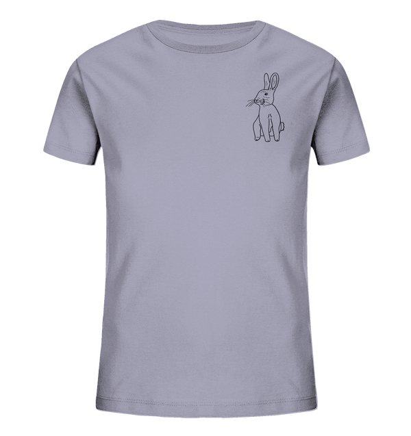 Hase - Organic T-Shirt Kinder T-Shirts Kinder Tier-Shirts.com Lavender 98/104 (3-4)