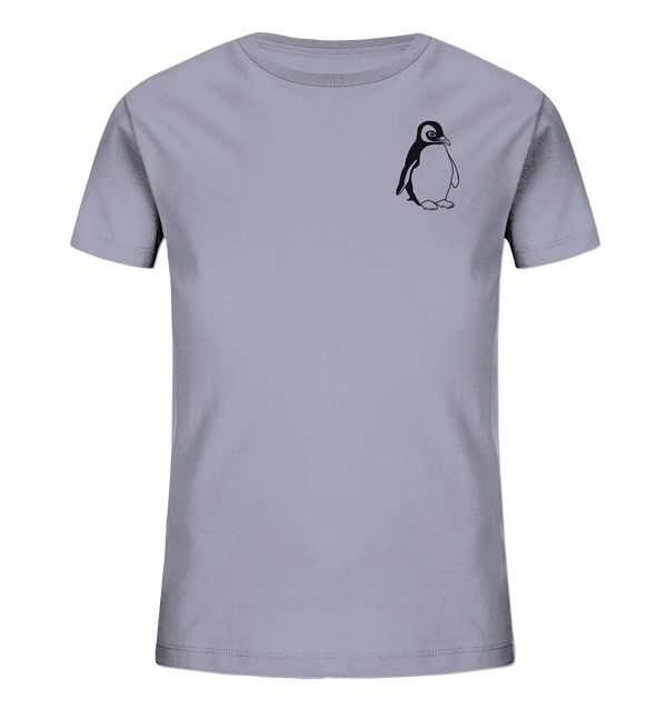 Pinguin - Organic T-Shirt Kinder T-Shirts Kinder Tier-Shirts.com Lavender 98/104 (3-4)