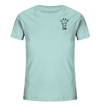 Giraffe - Organic T-Shirt Kinder T-Shirts Kinder Tier-Shirts.com Caribbean Blue 98/104 (3-4)