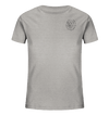 Löwe - Organic T-Shirt Kinder T-Shirts Kinder Tier-Shirts.com Heather Grey 98/104 (3-4)