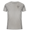 Kuh schwarz - Organic T-Shirt Kinder T-Shirts Kinder Tier-Shirts.com Heather Grey 98/104 (3-4)