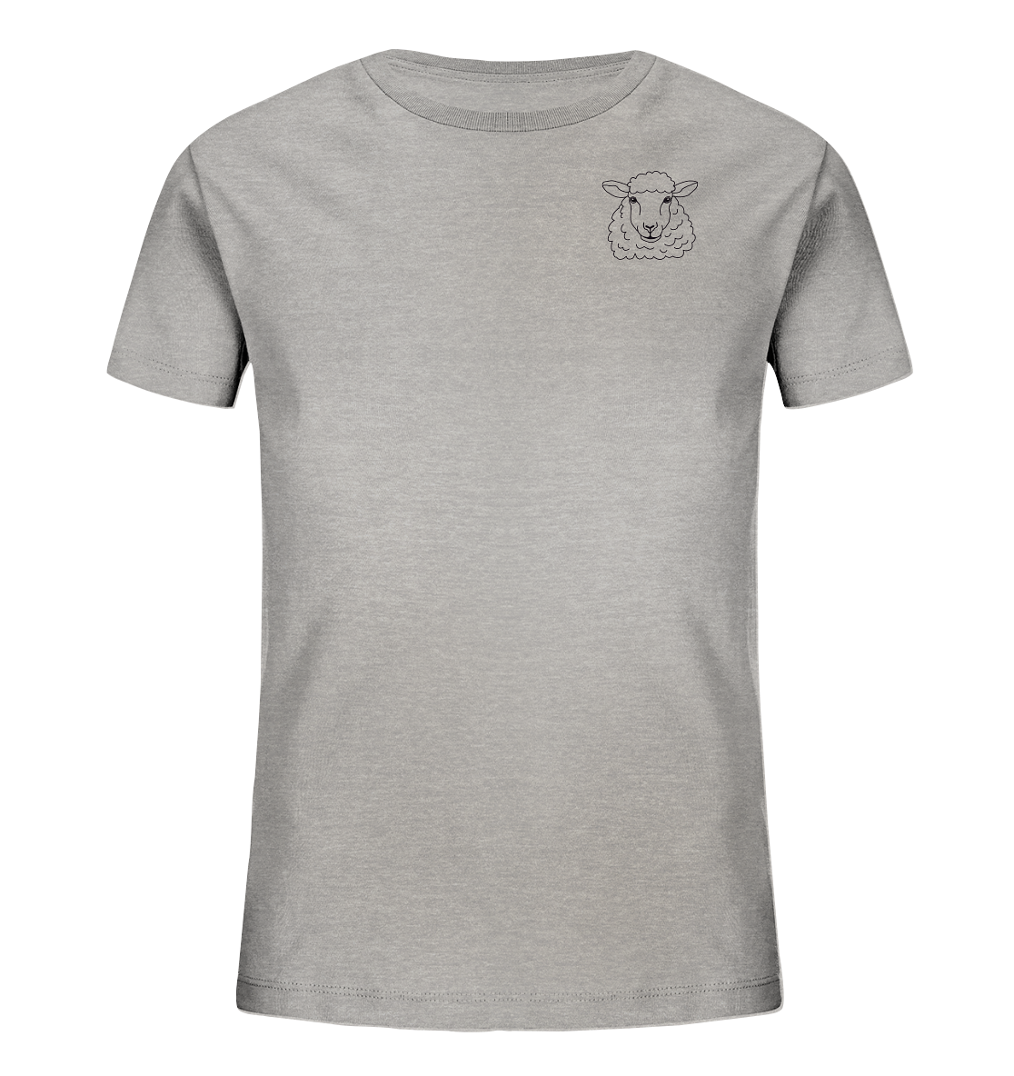 Sheep black - Organic T-Shirt Kids