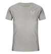 Papagei weiß - Organic T-Shirt Kinder T-Shirts Kinder Tier-Shirts.com Heather Grey 98/104 (3-4)