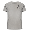 Pinguin - Organic T-Shirt Kinder T-Shirts Kinder Tier-Shirts.com Heather Grey 98/104 (3-4)