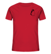 Pinguin - Organic T-Shirt Kinder T-Shirts Kinder Tier-Shirts.com Red 98/104 (3-4)