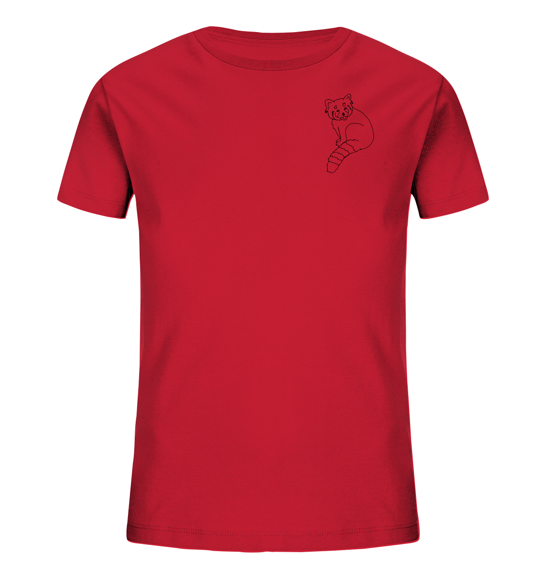 Red Panda - Organic T-Shirt Kids