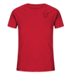 Schaf schwarz - Organic T-Shirt Kinder T-Shirts Kinder Tier-Shirts.com Red 98/104 (3-4)