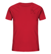 Pferd schwarz - Organic T-Shirt Kinder T-Shirts Kinder Tier-Shirts.com Red 98/104 (3-4)