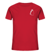 Pinguin weiß - Organic T-Shirt Kinder T-Shirts Kinder Tier-Shirts.com Red 98/104 (3-4)