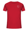 Löwe weiß - Organic T-Shirt Kinder T-Shirts Kinder Tier-Shirts.com Red 98/104 (3-4)