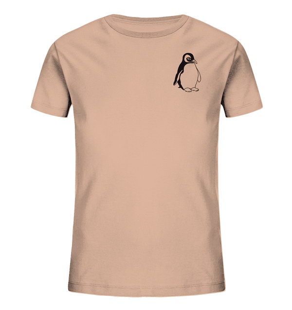 Pinguin - Organic T-Shirt Kinder T-Shirts Kinder Tier-Shirts.com Fraiche Peche 98/104 (3-4)