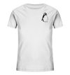 Pinguin - Organic T-Shirt Kinder T-Shirts Kinder Tier-Shirts.com White 98/104 (3-4)