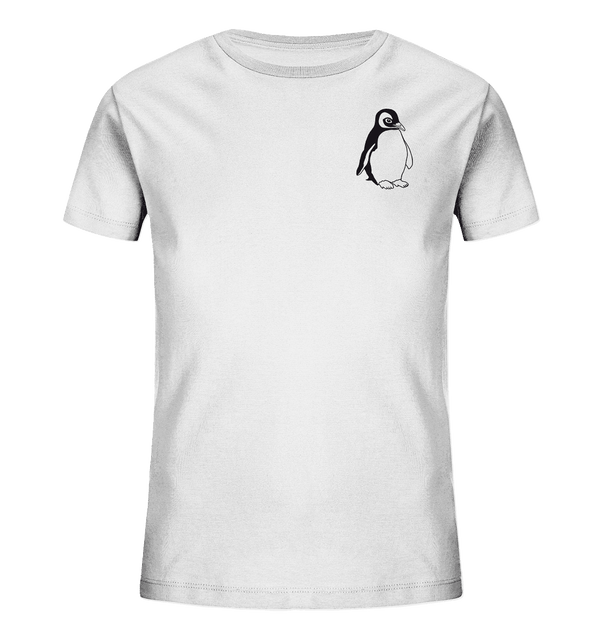 Pinguin - Organic T-Shirt Kinder T-Shirts Kinder Tier-Shirts.com White 98/104 (3-4)