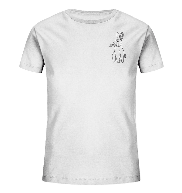 Hase - Organic T-Shirt Kinder T-Shirts Kinder Tier-Shirts.com White 98/104 (3-4)