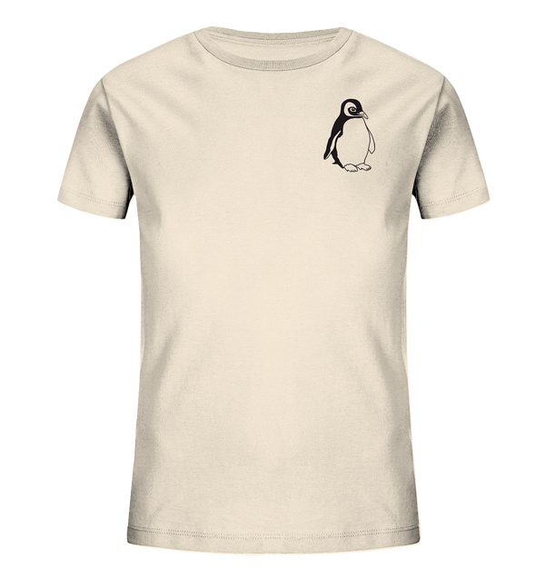 Pinguin - Organic T-Shirt Kinder T-Shirts Kinder Tier-Shirts.com Natural Raw 98/104 (3-4)