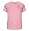 Pferd schwarz - Organic T-Shirt Kinder T-Shirts Kinder Tier-Shirts.com Cotton Pink 98/104 (3-4)