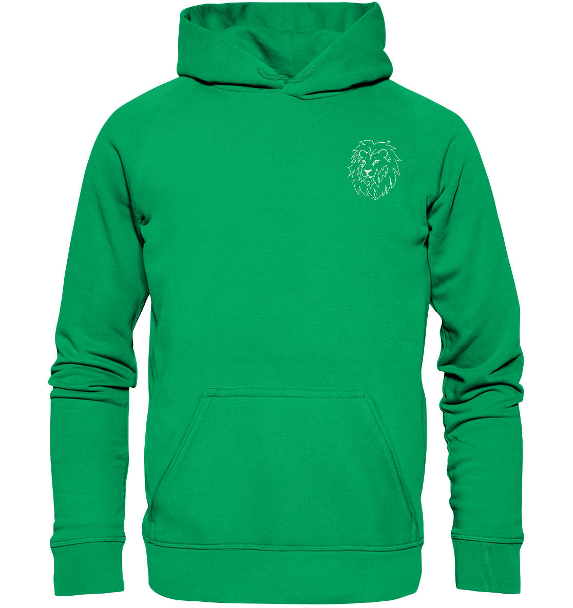 Löwe weiß - Premium Hoodie Kinder