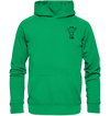 Giraffe - Premium Hoodie Kinder Hoodie Kinder Tier-Shirts.com Kelly Green 116