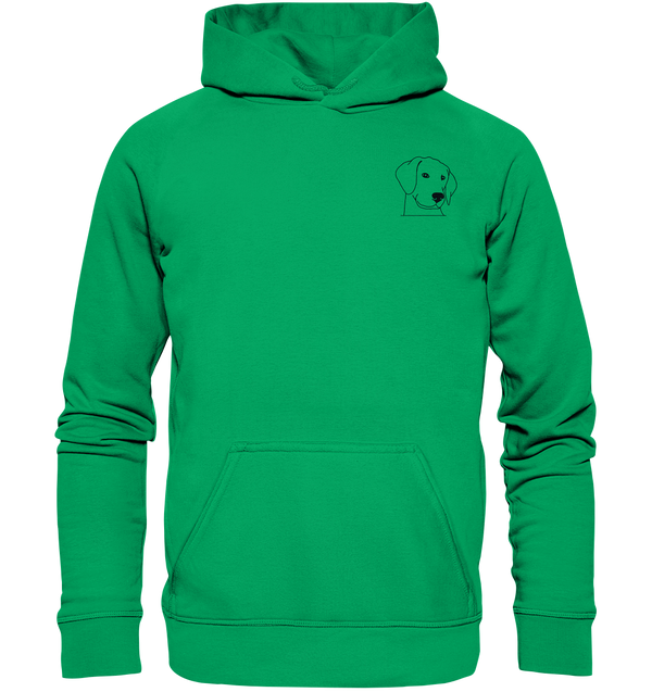 Hund Schlappohr - Premium Hoodie Kinder Hoodie Kinder Tier-Shirts.com Kelly Green 116